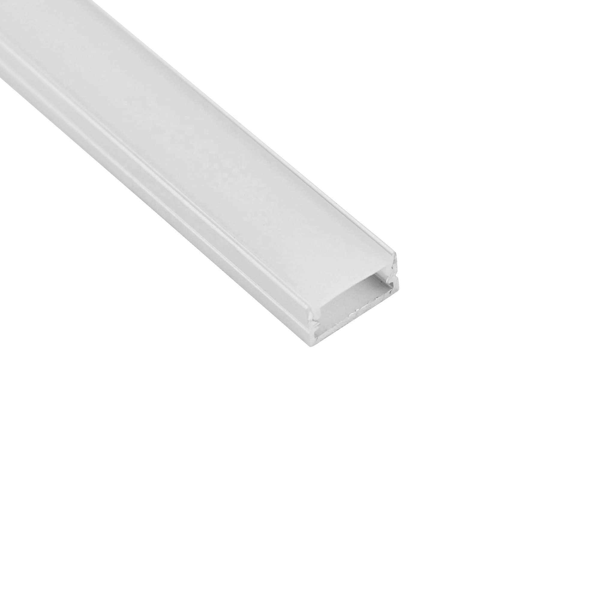 High bright W14x H7mm aluminum Profile for cabinet , LED strip housings